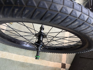 Cult  gateway 20 in BMX rear Wheel 9t Black fly bikes ruben ligera & Tube