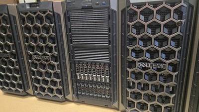 Dell PowerEdge T440 2x Xeon Gold 6138 20Core 2GHz 256GB RAM 16SFF H740P RAID 2PS