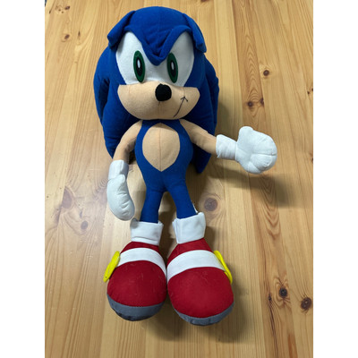 Sonic The Hedgehog Plush Toy Network 2000 RARE 15”