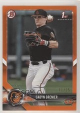 2018 Bowman Draft Orange 11/25 Cadyn Grenier #BD-134 i5q