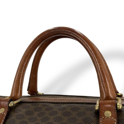 bornganmo2004　トゥモローランド　MACPHEE Celine Macadam Handle Bag PVC Brown Authentic G05071020 | eBay