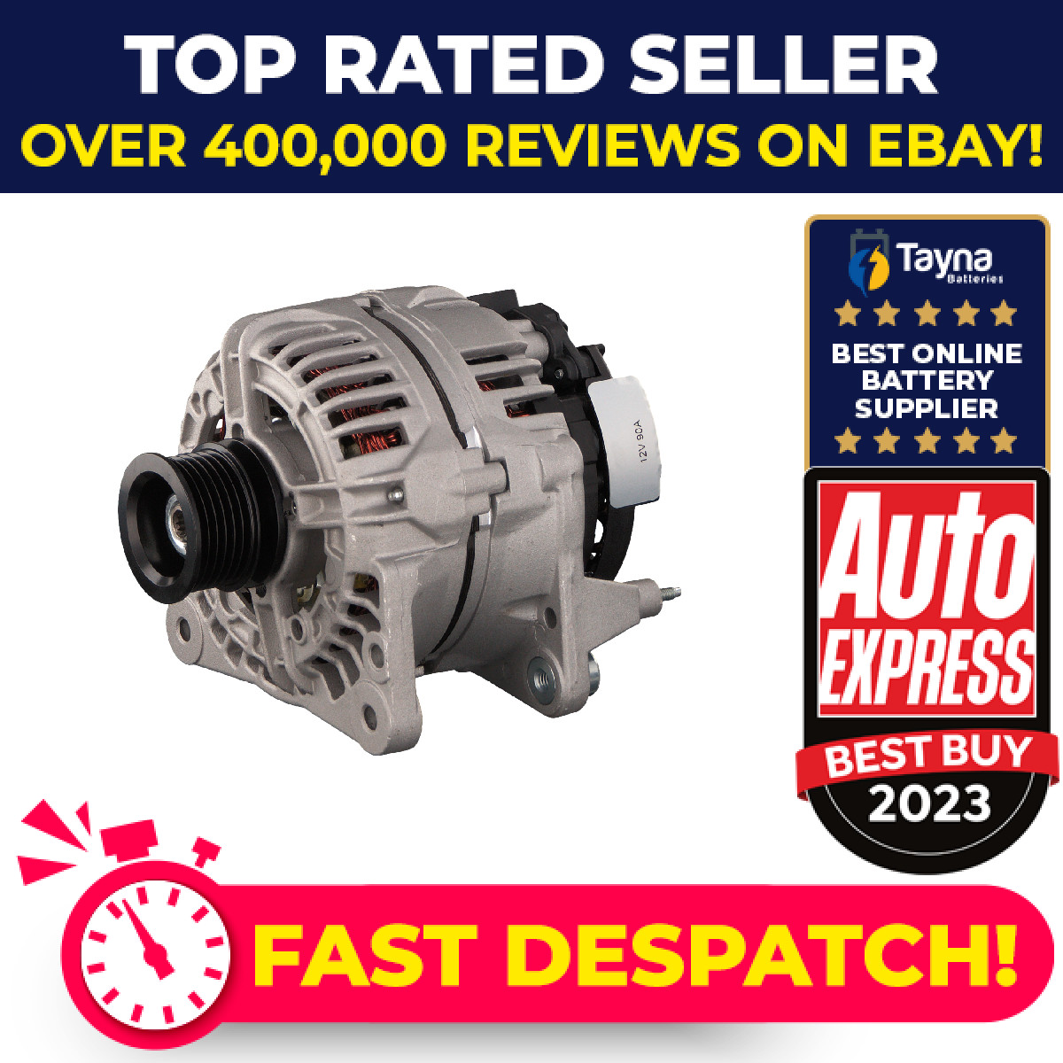 Alternator fits VW TRANSPORTER Mk4 2.0 90 to 03 AAC 037903025M 037903025T Febi
