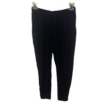 Abercrombie  Fitch Womens Casual Slacks Drawstring Elastic Waist Sz XS