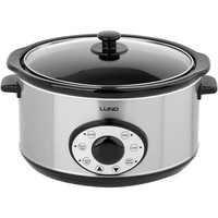Schongarer 280W 4,5L Mit Timer Digitaler Slow Cooker Kochtopf