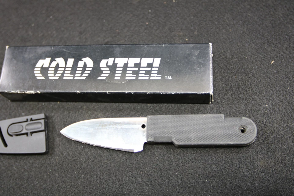Cuchillo Cold Steel Hai Hocho #45S AUS 6A acero inoxidable caja Japón Mfg 2004 .99 Foto 4 de 4
