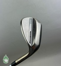 Used RH Titleist Vokey SM10 T Grind Chrome Wedge 58 -04 Stiff Steel Golf Club