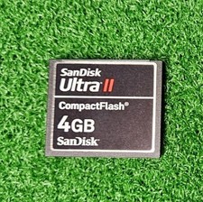 SanDisk Ultra II 4GB CompactFlash CF Memory Card