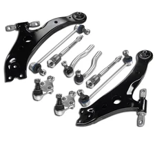 Front Lower Control Arm Ball Joints Tie Rods Sway Bar For 2007-2011 Toyota Camry