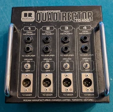 Rodam Transformer Quadirector TD400 4 Channel Passive Direct Box GUC