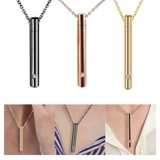 Collana con urna commemorativa Porta ceneri Bottiglia di profumo