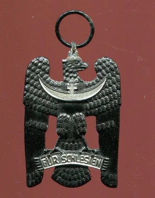 Schlesischer Adlerorden Bewährungsabzeichen 2.Stufe - Eisen - magnetisch - Bild 1 von 2