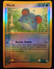Marill 68/100 Reverse Holo Pokemon Trading Card Game EX Sandstorm 2003 50 HP