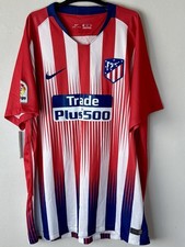 Atlético Madrid 2018/19 Home Football Shirt Griezmann #7 La Liga Patch 3XL BNWT