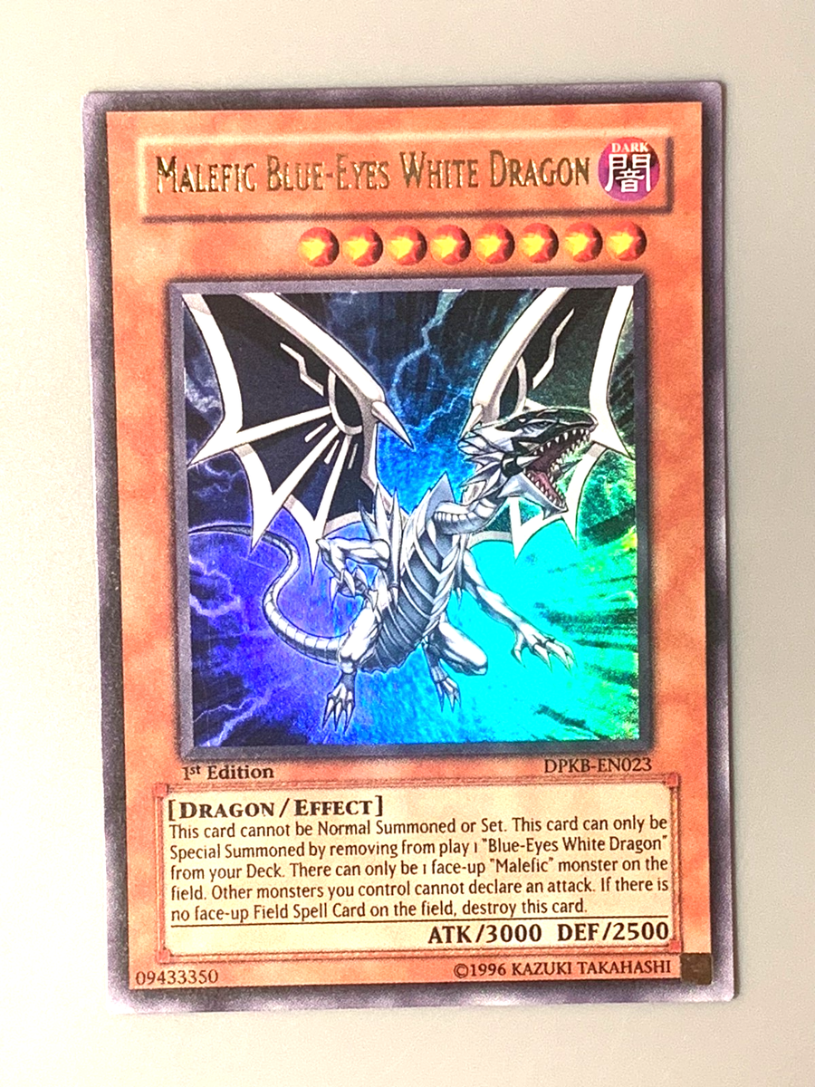yugioh Malefic Blue-Eyes White Dragon DPKB-EN023 Ultra 1st Edition