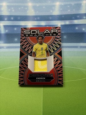 2024-25 Panini Obsidian Solar Relic Endrick /125 Brazil