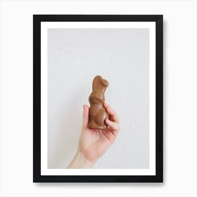 Osterhase 123 Kunstdruck gerahmt Wandbild Poster Leinwanddruck Bild