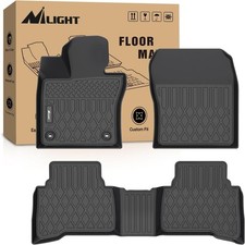 Nilight TPE Floor Mats for Toyota Prius Prime (PHEV) 2023 2024 2025,All Weather