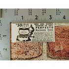 1915 Perfecto Kerosene Iron Print Ad WWI Era Laundry Ephemera Chicago IL — photo 3