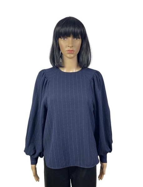 Women Ganni Shirt Navy 34 / XS / 42