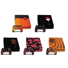 OFFICIAL NARUTO SHIPPUDEN ICONIC VINYL SKIN FOR SONY PS4 CONSOLE  DUALSHOCK 4