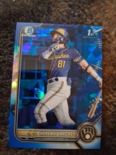 2022 Bowman Sapphire Edition - Chrome Prospects Jheremy Vargas #BCP-144 (RC)