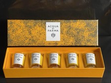ACQUA DI PARMA Candle Set Of 5  NEW UNUSED