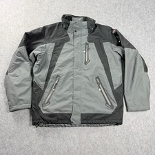 Killtec Jacket Mens Large Gray and Black Soft...