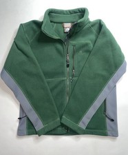 Vintage Nike ACG Fleece Zip Up Jacket Green Youth Medium Great Condition