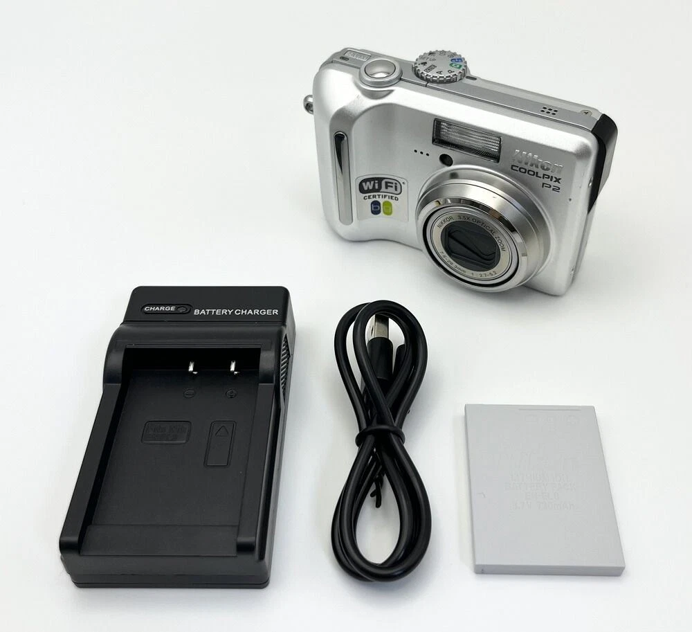 Preços baixos em Câmeras digitais Nikon Coolpix P2 | eBay