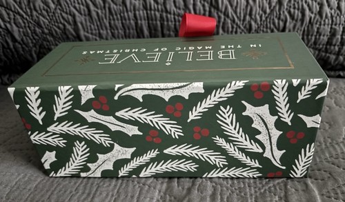 New - Place & Time Decorative/Holiday/Christmas Gift Box w/ Lid Magnetic Closure - Picture 6 of 15