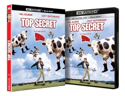 Top Secret! (Edición especial con funda) [4K UHD, Blu-ray] (1984)