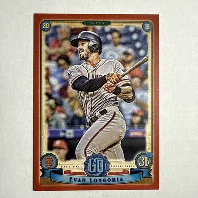 2019 Gypsy Queen Red Evan Longoria 9/10 AB