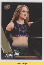 2021 Upper Deck AEW All Elite Wrestling Gold Anna Jay #28 READ d9r