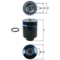 Kraftstofffilter Mahle KC 135D FüR Ford Ranger