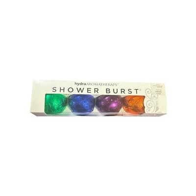 NEW SEALED - HydraAromatherapy Wellness Collection Shower Burst Pack of 4 ..