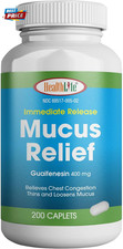 Mucus Relief Guaifenesin Caplets 400 Mg, Immediate Release Fast Acting Expectora