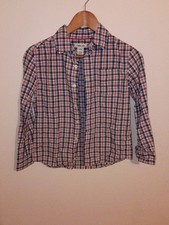 Boys Chaps Small Size 8-10 Fall Button Up Dress Shirt