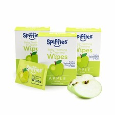 Baby Teeth Wipes - Apple Flavor, Xylitol-Enriched Baby Gum Cleaner  Dental W...