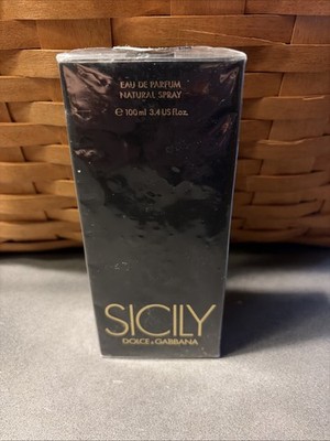 Dolce & Gabbana SICILY Women's 3.4 oz Eau De Parfum Spray NIB Perfume Italy