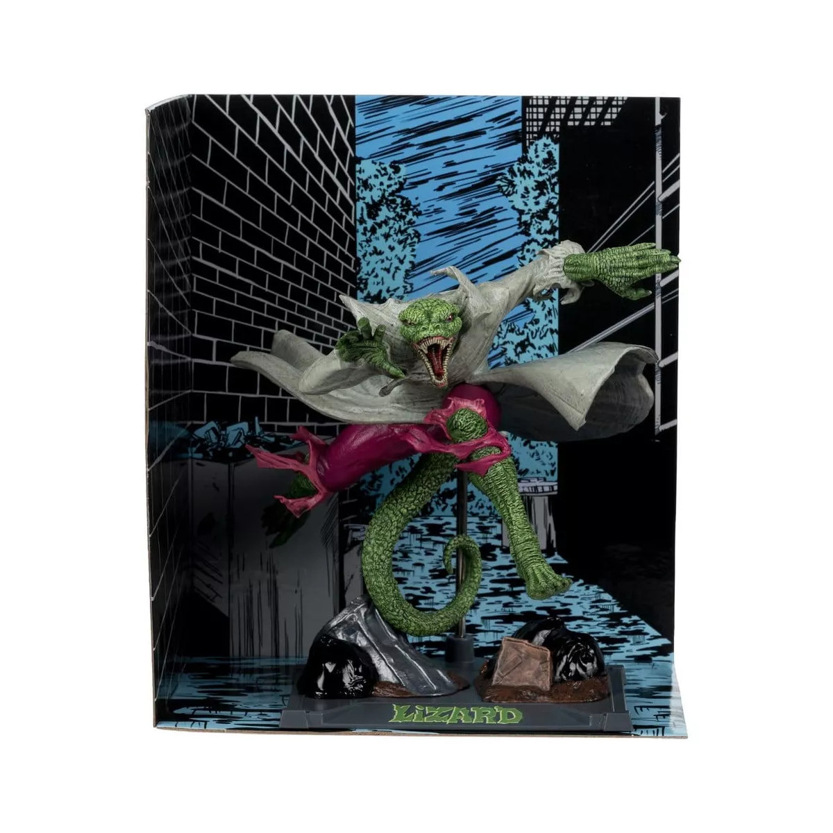 Figurine The Lizard Marvel Collection Mc Farlane Statuette Nostalgie 1/10