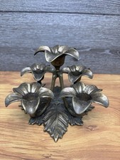 Vintage Italy Brass 5 Flame