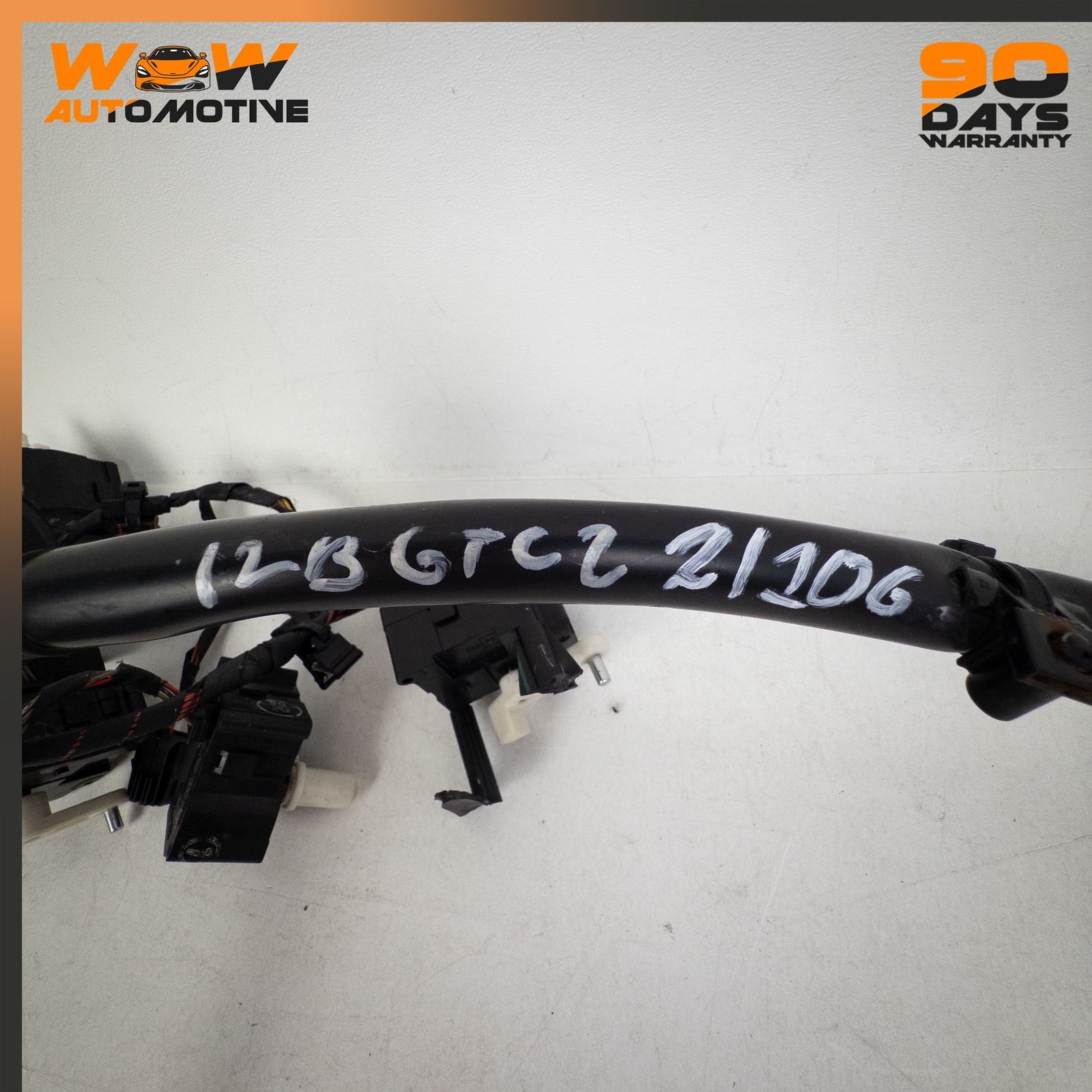 04-19 BENTLEY CONTINENTAL GTC AC HEATER FLAP ACTUATOR WIRING WIRE HARNESS OEM