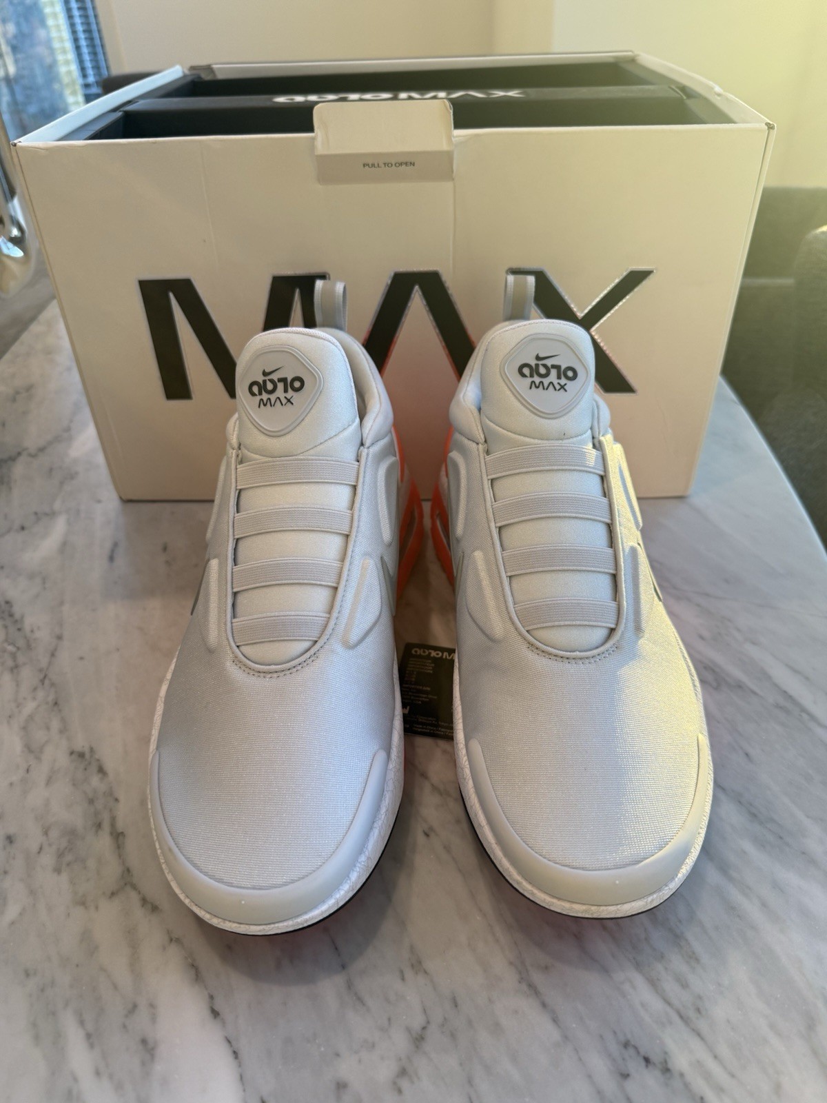 Nike Adapt Auto Max Infrared NIB All Accessories Size 11 CI5018-002