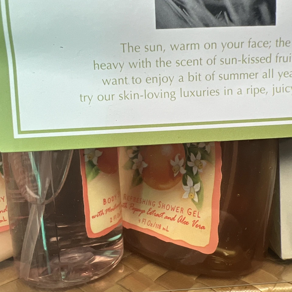 Bath & Body Works Loción Flor de Azahar, Spray, Gel (Niebla, Lavado) JUEGO NUEVO EN PAQUETE Viaje Foto 3 de 4