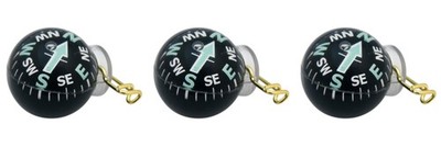 Coghlan's Ball-Type Pin-On Compass Liquid Filled Luminous Arrow Survival(3-Pack)