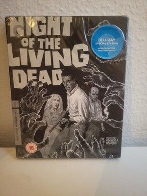 NIGHT OF THE LIVING DEAD CRITERION COLLECTION BLU-RAY 4k NEU