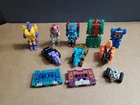 Vintage Mixed Lot (11) Hasbro G1 Gobots Takara Miniature Transformers