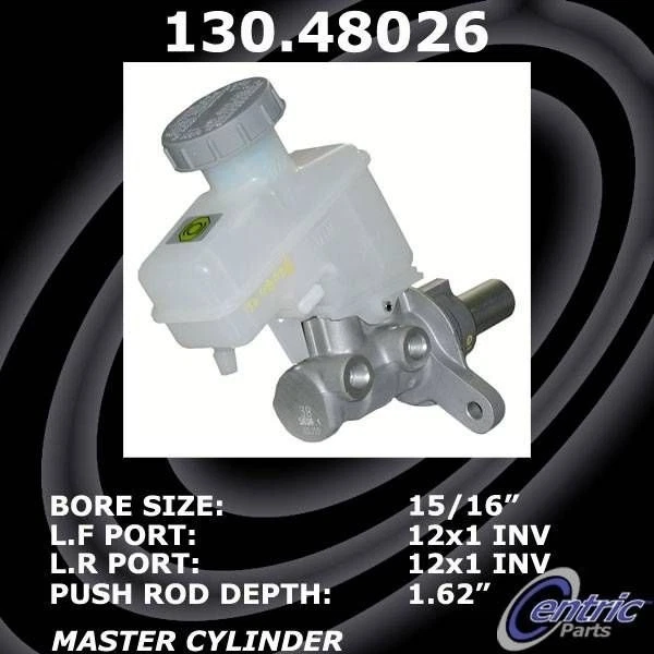 For Suzuki Grand Vitara 06-13 Centric 130.48026 Premium Brake Master Cylinder Foto 2 de 2