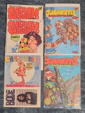 *Vaughn Bode*Cheech Wizard & Junkwaffle* 5 total underground comics