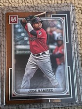 2023 Topps Museum Collection Base Copper Parallel #80 Jose Ramirez